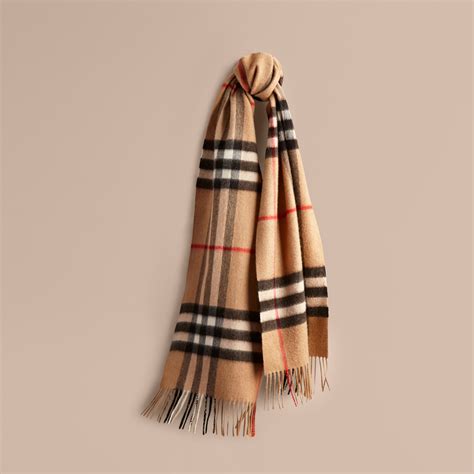 burberry 8055855|Burberry The Classic Check Cashmere Scarf .